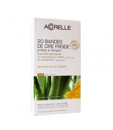 Strisce Depilatorie Viso - Acorelle