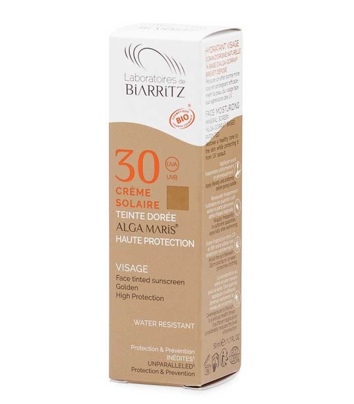 Crema Solare Viso Colorata Bio SPF 30 Alga Maris