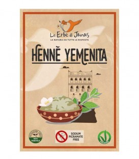 Le Erbe di Janas Henné Yemenita Rosso Caldo